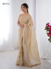 Fashion Berry Smooth Gold Crush Frabic Sarees With Vibrant Color